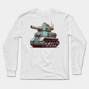 Tank Illustration Long Sleeve T-Shirt